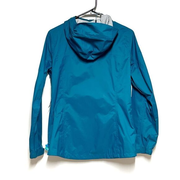 NWT Columbia EvaPOURation Teal rain jacket Womens Sz S - Picture 3 of 6